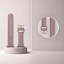 רצועה לשעון - Apple Watch SE (2022) 40mm עשוי מ - סיליקון בצבע - סגול מעושן