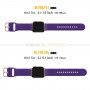 רצועה לשעון - Apple Watch SE (2022) 40mm עשוי מ - סיליקון בצבע - סגול
