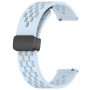רצועה לשעון - Huawei Watch 4 עשוי מ - סיליקון בצבע - כחול בהיר