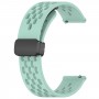 רצועה לשעון - Huawei Watch 4 עשוי מ - סיליקון בצבע - ירוק כחלחל