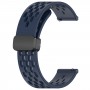 רצועה לשעון - Huawei Watch 4 עשוי מ - סיליקון בצבע - כחול חצות
