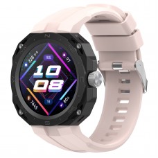 רצועה לשעון - Huawei Watch GT עשוי מ - סיליקון בצבע - ורוד