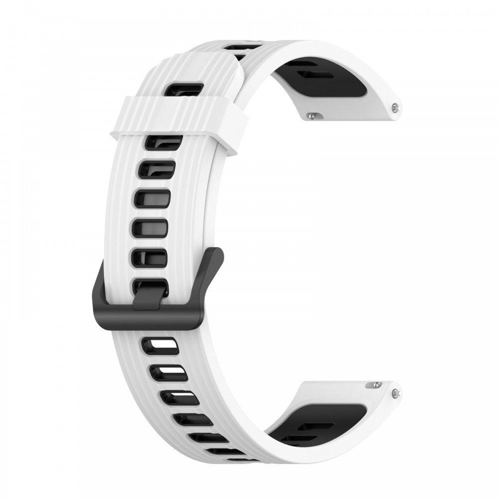 רצועה לשעון - Huawei Watch GT 3 42mm עשוי מ - סיליקון בצבע - לבן שחור