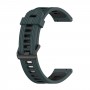 רצועה לשעון - Huawei Watch GT 3 42mm עשוי מ - סיליקון בצבע - זית ירוק שחור