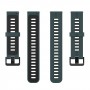 רצועה לשעון - Huawei Watch GT 3 42mm עשוי מ - סיליקון בצבע - זית ירוק שחור