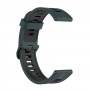 רצועה לשעון - Huawei Watch GT 3 42mm עשוי מ - סיליקון בצבע - זית ירוק שחור
