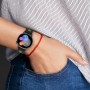 רצועה לשעון - Huawei Watch GT 3 42mm עשוי מ - סיליקון בצבע - זית ירוק שחור