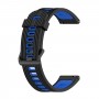 רצועה לשעון - Huawei Watch GT 3 42mm עשוי מ - סיליקון בצבע - כחול שחור