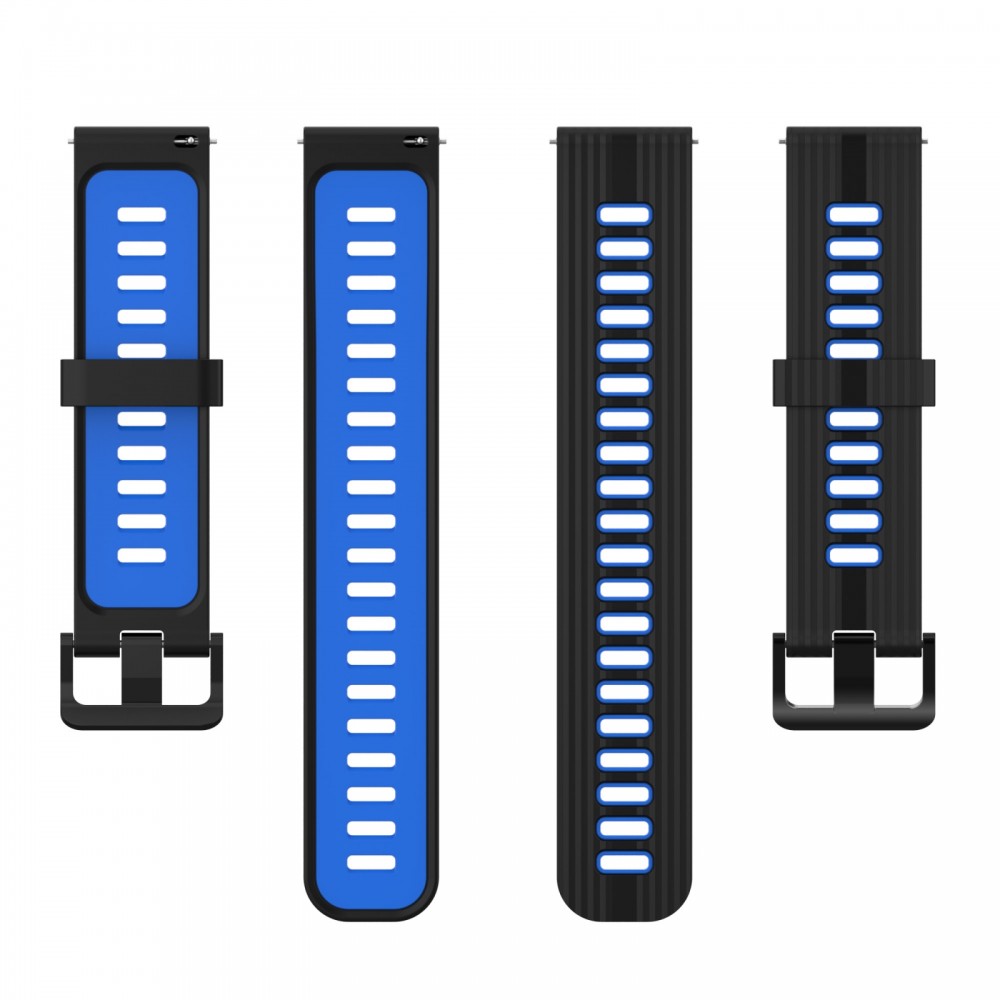 רצועה לשעון - Huawei Watch GT 3 42mm עשוי מ - סיליקון בצבע - כחול שחור