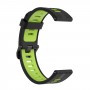 רצועה לשעון - Huawei Watch GT 3 42mm עשוי מ - סיליקון בצבע - ירוק סיד שחור