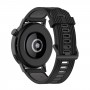 רצועה לשעון - Huawei Watch GT 3 42mm עשוי מ - סיליקון בצבע - אפור כהה שחור
