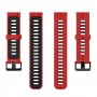 רצועה לשעון - Huawei Watch GT 3 42mm עשוי מ - סיליקון בצבע - אדום שחור