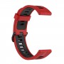רצועה לשעון - Huawei Watch GT 3 42mm עשוי מ - סיליקון בצבע - אדום שחור