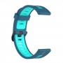 רצועה לשעון - Huawei Watch GT 3 42mm עשוי מ - סיליקון בצבע - ירוק מנטה כחול