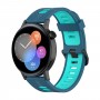 רצועה לשעון - Huawei Watch GT 3 42mm עשוי מ - סיליקון בצבע - ירוק מנטה כחול