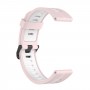 רצועה לשעון - Huawei Watch GT 3 42mm עשוי מ - סיליקון בצבע - לבן ורוד לבן