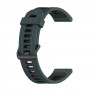 רצועה לשעון - Huawei Watch GT 3 46mm עשוי מ - סיליקון בצבע - זית ירוק שחור