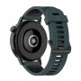 רצועה לשעון - Huawei Watch GT 3 46mm עשוי מ - סיליקון בצבע - זית ירוק שחור