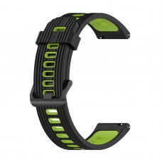 רצועה לשעון - Huawei Watch GT 3 46mm עשוי מ - סיליקון בצבע - ירוק סיד שחור