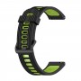 רצועה לשעון - Huawei Watch GT 3 46mm עשוי מ - סיליקון בצבע - ירוק סיד שחור