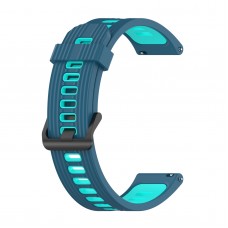 רצועה לשעון - Huawei Watch GT 3 46mm עשוי מ - סיליקון בצבע - ירוק מנטה כחול