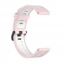 רצועה לשעון - Huawei Watch GT 3 46mm עשוי מ - סיליקון בצבע - לבן ורוד לבן