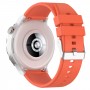 רצועה לשעון - Huawei Watch GT 3 Pro 43mm עשוי מ - סיליקון בצבע - תפוז