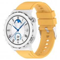 רצועה לשעון - Huawei Watch GT 3 Pro 43mm עשוי מ - סיליקון בצבע - צהוב