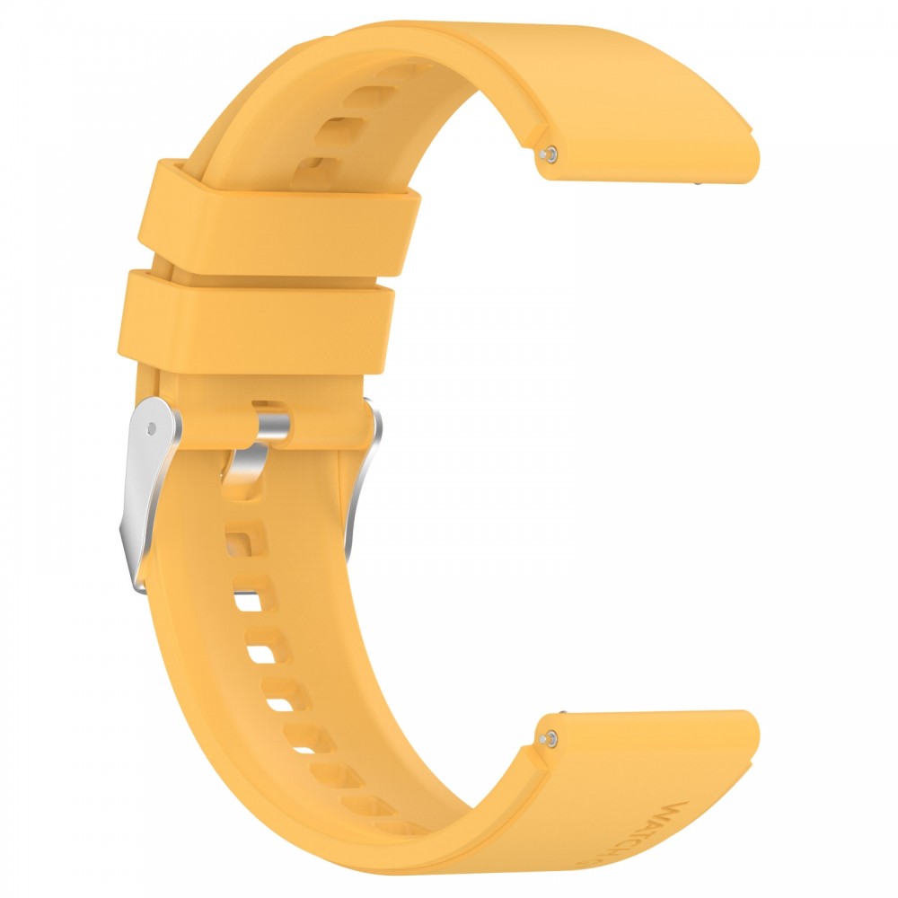 רצועה לשעון - Huawei Watch GT 3 Pro 43mm עשוי מ - סיליקון בצבע - צהוב