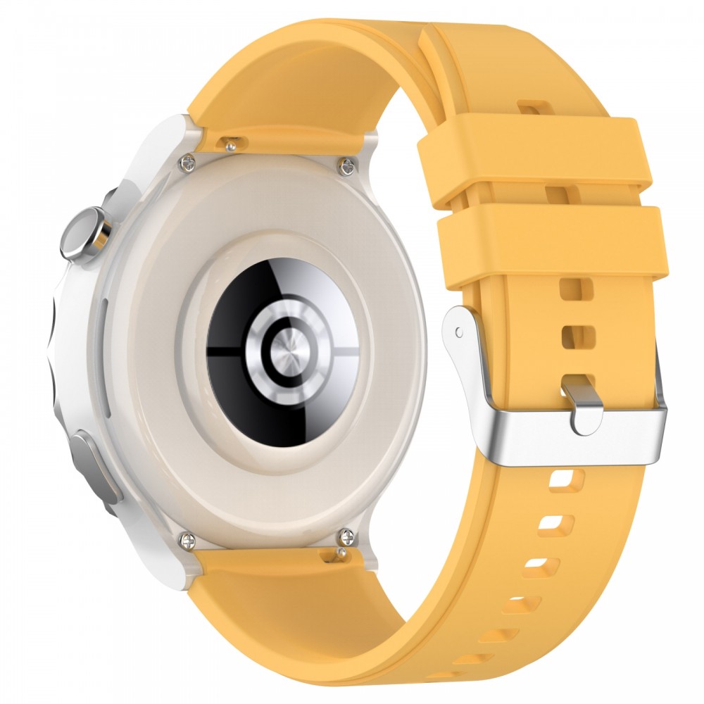 רצועה לשעון - Huawei Watch GT 3 Pro 43mm עשוי מ - סיליקון בצבע - צהוב
