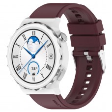 רצועה לשעון - Huawei Watch GT 3 Pro 43mm עשוי מ - סיליקון בצבע - יין אדום