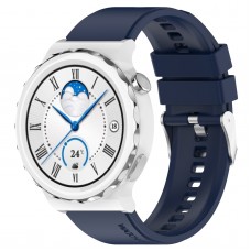 רצועה לשעון - Huawei Watch GT 3 Pro 43mm עשוי מ - סיליקון בצבע - כחול כהה