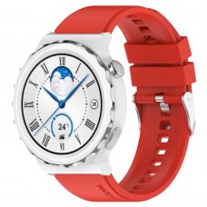 רצועה לשעון - Huawei Watch GT 3 Pro 43mm עשוי מ - סיליקון בצבע - אדום