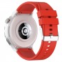 רצועה לשעון - Huawei Watch GT 3 Pro 43mm עשוי מ - סיליקון בצבע - אדום