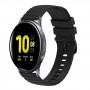 רצועה לשעון - Samsung Galaxy Watch Active2 44mm עשוי מ - סיליקון בצבע - שחור