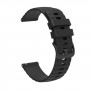 רצועה לשעון - Samsung Galaxy Watch Active2 44mm עשוי מ - סיליקון בצבע - שחור