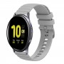 רצועה לשעון - Samsung Galaxy Watch Active2 44mm עשוי מ - סיליקון בצבע - אפור