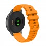 רצועה לשעון - Samsung Galaxy Watch Active2 44mm עשוי מ - סיליקון בצבע - צהוב ענבר