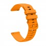 רצועה לשעון - Samsung Galaxy Watch Active2 44mm עשוי מ - סיליקון בצבע - צהוב ענבר