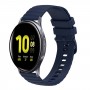 רצועה לשעון - Samsung Galaxy Watch Active2 44mm עשוי מ - סיליקון בצבע - כחול כהה