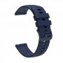 רצועה לשעון - Samsung Galaxy Watch Active2 44mm עשוי מ - סיליקון בצבע - כחול כהה