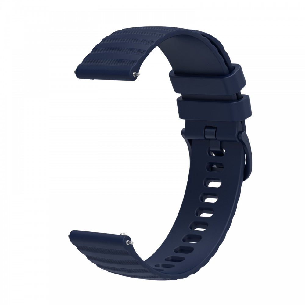 רצועה לשעון - Samsung Galaxy Watch Active2 44mm עשוי מ - סיליקון בצבע - כחול כהה