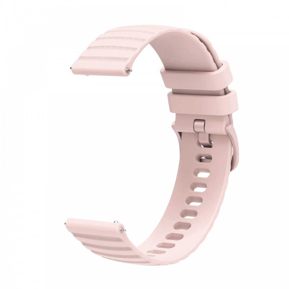 רצועה לשעון - Samsung Galaxy Watch Active2 44mm עשוי מ - סיליקון בצבע - ורוד