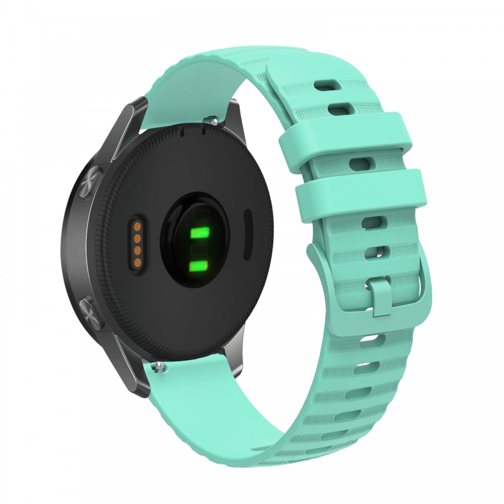 רצועה לשעון - Samsung Galaxy Watch Active2 44mm עשוי מ - סיליקון בצבע - ירוק צהבה