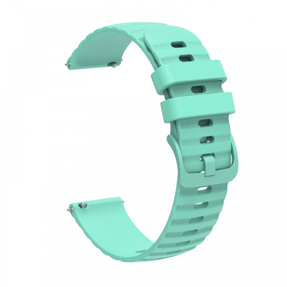 רצועה לשעון - Samsung Galaxy Watch Active2 44mm עשוי מ - סיליקון בצבע - ירוק צהבה