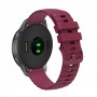 רצועה לשעון - Samsung Galaxy Watch Active2 44mm עשוי מ - סיליקון בצבע - יין אדום