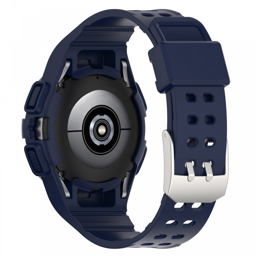 רצועה לשעון - Samsung Galaxy Watch6 40mm עשוי מ - סיליקון בצבע - כחול