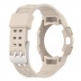 רצועה לשעון - Samsung Galaxy Watch6 40mm עשוי מ - סיליקון בצבע - שנהב לבן