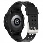 רצועה לשעון - Samsung Galaxy Watch6 44mm עשוי מ - סיליקון בצבע - שחור
