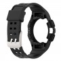 רצועה לשעון - Samsung Galaxy Watch6 44mm עשוי מ - סיליקון בצבע - שחור
